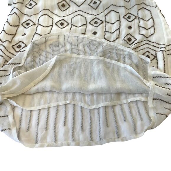 MLV Art Deco Beaded Cocktail Slip Holiday Flapper Girl Party Dress, Size S - Picture 9 of 11